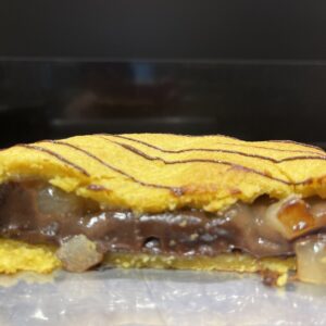 Pasticciotto Pugliese (Crema Pasticcera al Cioccolato+Pera)