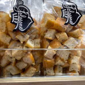 Crostini di Focaccia (2.00 € busta )
